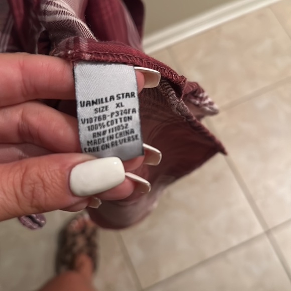 Plaid button down dress - Picture 2 of 4